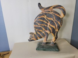 Danbury Mint SCAREDY-CAT Quotable Cats Sculpture Figurine by