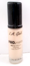 L.A. Girl Pro-Matte Foundation High Definition Long Wear GLM671 Ivory 1 ... - $6.43