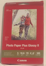 Canon 4x6 Photo Paper Plus Glossy 2 100 Sheets - $8.90