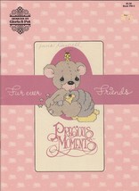Furever Friends Precious Moments Cross Stitch Pattern Booklet Book PM5 - $9.74