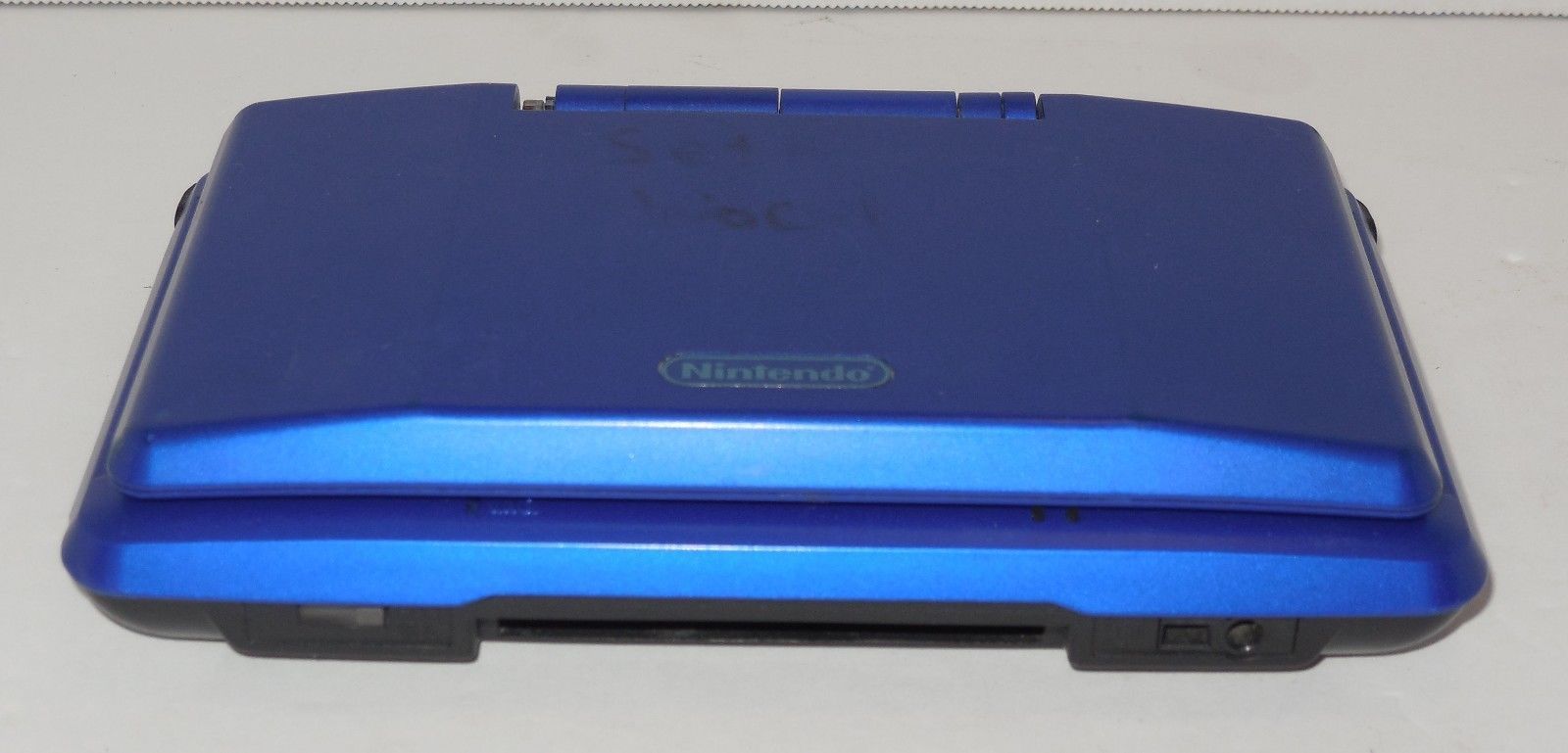 Nintendo DSi Console W/ New Super Mario TWL-001 Teal Blue Tested No Charger  