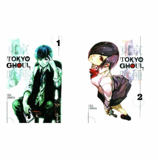 Tokyo Ghoul Manga Set volume 1-8 by Sui Ishida, Paperback