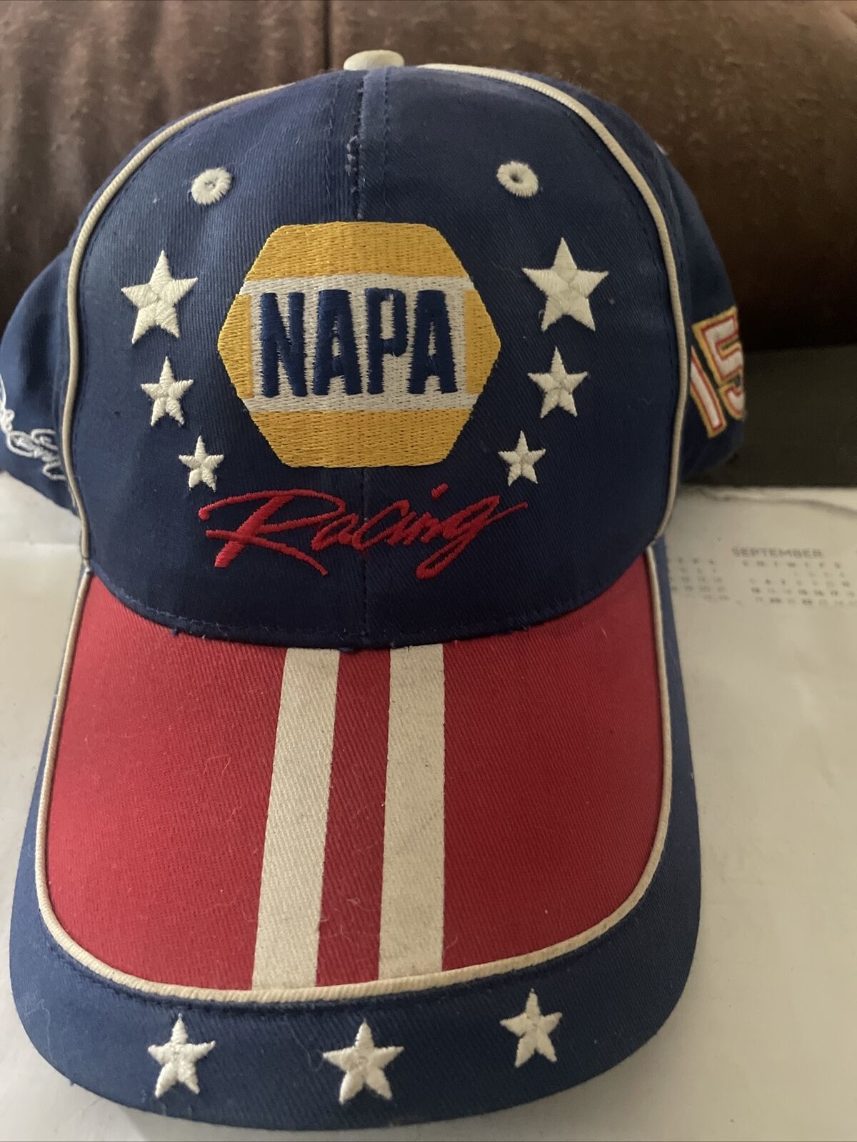 VTG NAPA racing Dale Earnhardt 15 NASCAR Red White & Blue Baseball Cap-
show ... - $15.99