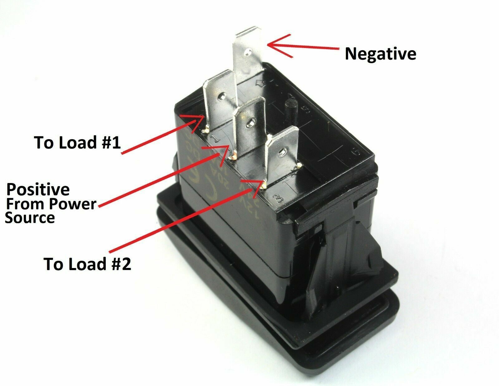 Green Illuminated Momentary Rocker Switch and 50 similar items