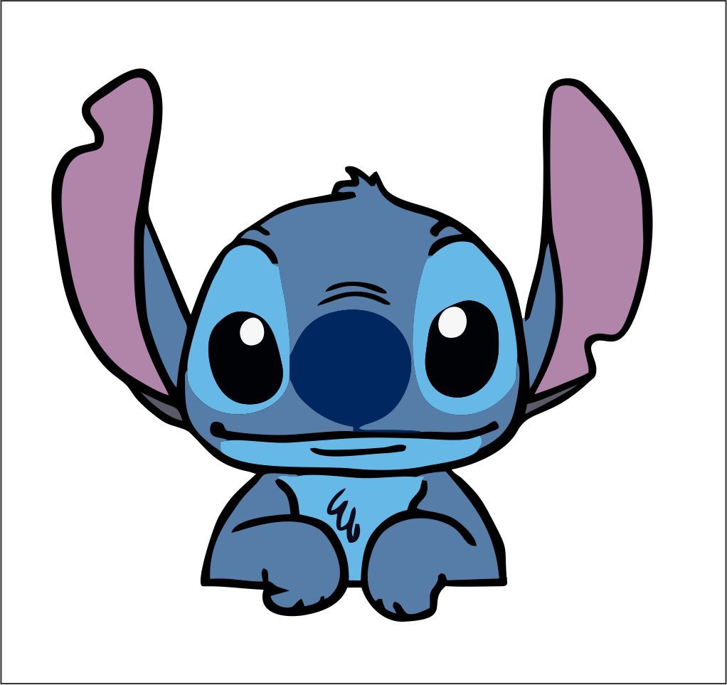 Stitch Smile Peeking Peeker Window Vinyl Decal Stickers Lilo & Stitch ...