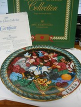 NIB-Collector Plate-1989 BING &amp; GRONDAHL by H.H.Hansen &quot;Santa&#39;s Workshop&quot; - $9.49