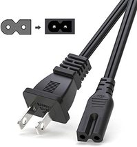 Digitmon Replacement 10FT Us 2Prong Ac Power Cord Cable For Janome 2030DC 3160QD - $11.36