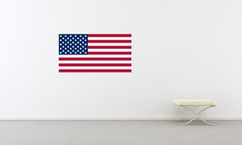 Old Glory American Flag - Vinyl Wall Art Decal - $48.00