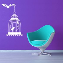 Victorian Bird House - Vinyl Wall Art Decal - $28.00