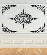 Decorative Scroll Panel or Ceiling Panel - Vinyl Wall Art De - $55.00