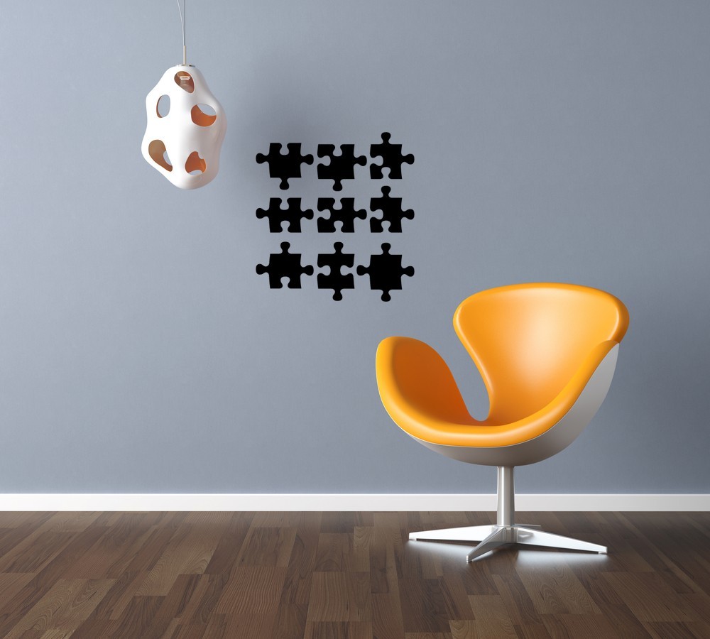 Primary image for Puzzle Pieces - Vinyl Wall Art Decal