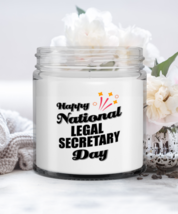 Funny Legal Secretary Candle - Happy National Day - 9 oz Candle Gifts For  - $19.95