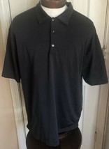 Nike Golf Black Short Sleeve Athletic Polo Men’s L - $14.84