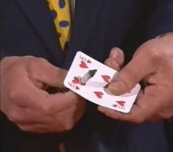 PRO Magic Lubor Fiedler&#39;s Ultimate LIT Cigarette Through Card Trick WATC... - $29.99