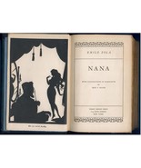 Zola  NANA  1933 Three Sirens Press ed.  illos in silhouette - $14.00