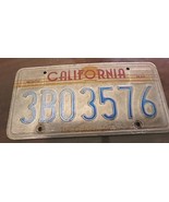 CALIFORNIA State license plate reflector 1980&#39;s Vintage - $22.44