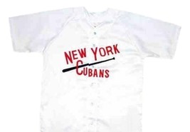 Roberto Alomar New York Cubans Baseball Jersey Button Down White Any Size image 4