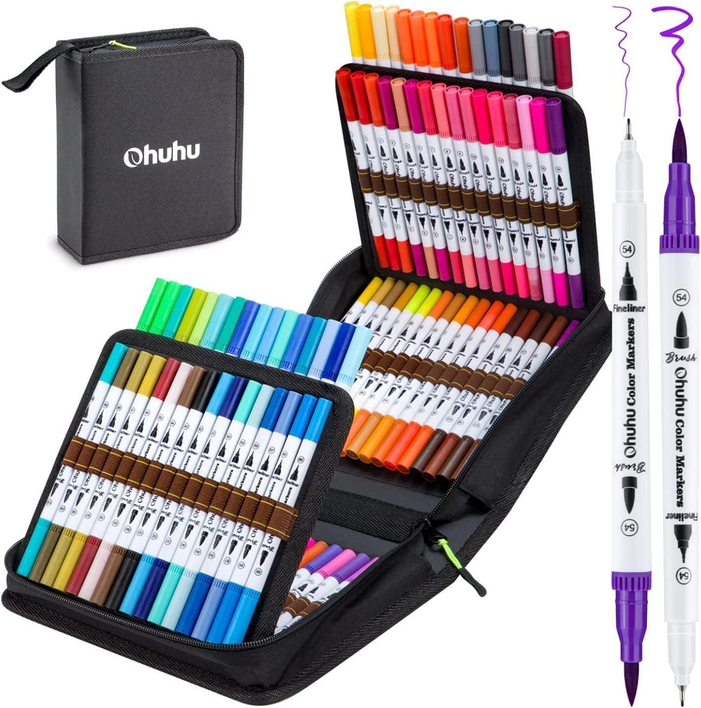 Ohuhu Markers for Adult Coloring Books: 100 and 50 similar items