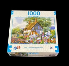 Sure Lox Manors & Cottages 1000 Pc Jigsaw Puzzle April Cottage TCG Toys image 3