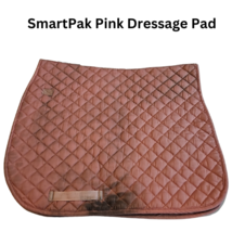 SmartPak Pink Horse Dressage Pad with Set of 2 Pink and White Polos USED image 1