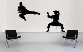 Karate Figures - Vinyl Wall Art Decals - $42.00