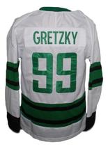 Any Name Number Hespeller Minor Olympics Hockey Jersey Gretzky White Any Size image 5
