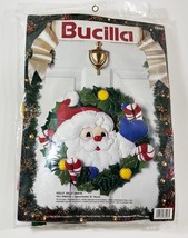 Bucilla Felt Stocking Applique Kit 18 Long Elegant Christmas
