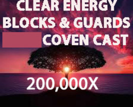 HAUNTED COVEN 200,000X CLEARSTUBBORN ENERGIES AND BLOCKS EXTREME HIGHER ... - $2,007.77