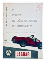 Vintage 1958, 1st Annual Course de Cote Nationale du Marchairuz, Racing ... - $260.26