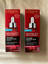 (2) L&#39;Oreal Revitalift Derm Intensives 10% Pure Glycol Acid Serum Fragra... - $26.00