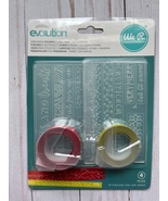 3/4&quot; Label Tape with 2 Embossing Folders /&quot;Fall&quot; WRMK Label-it - $19.95