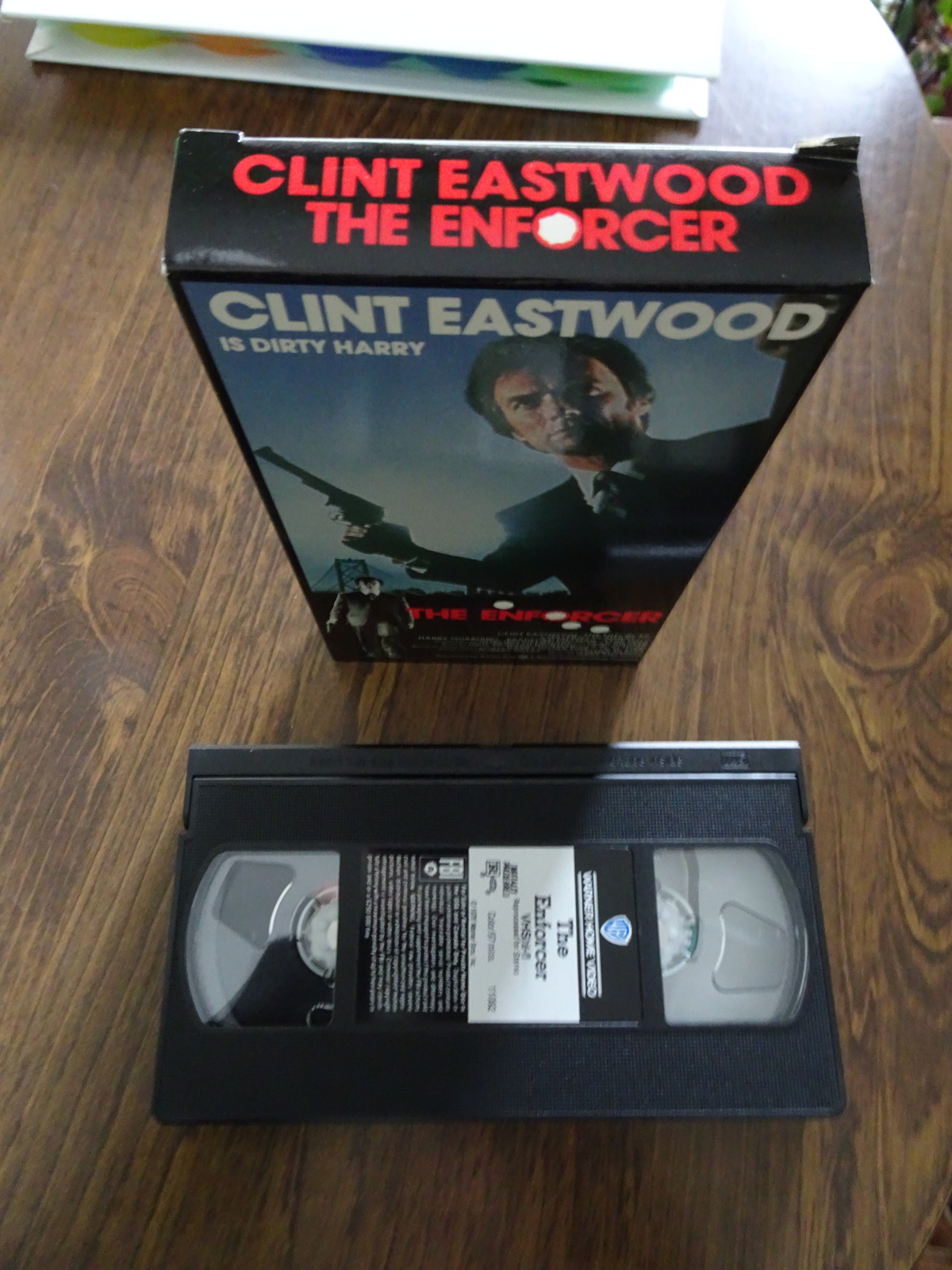 The Enforcer VHS Tape with Clint Eastwood as Dirty Harry - VHS Tapes 