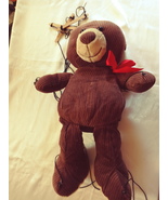 Cordy Bear String Marionette, Pull Line Interactive Game, handmade and Education - $15.00