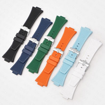 26x12mm Silicone Rubber Watch Band Strap for Tissot PRX T137.407/T137.410 Series - $15.75