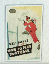 Disney Classic Cartoon Poster Art Print Goofy How to Play Football 16 x 20 More