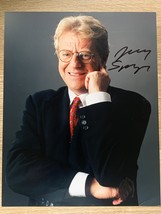 Jerry Springer Hand-Signed Autograph 8x10 With Lifetime Guarantee - $120.00