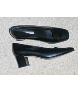 Enzo Angiolini Black Leather Heel Shoes 8.5  - $24.97