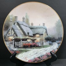 1992 Knowles Mc Kenna&#39;s Cottage by Thomas Kinkade 8.5&quot; Collector&#39;s Plate - $20.67