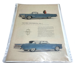 Vintage 1968 Lincoln Continental Mark III Magazine Ad 14” X 10.5” - $16.36
