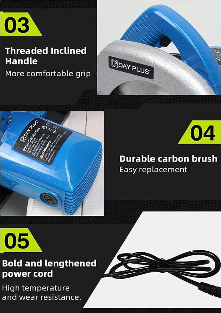 Circular Saw, 900W Heavy Duty Circular Saw Building Power Power Inverters