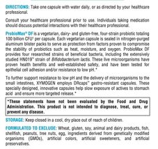 XYMOGEN ProbioMax DF - 100 Billion CFU Probiotic Supplement - 4 Strains - Dairy  image 7