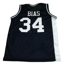 Len Bias Northwestern Wildcats New Custom Basketball Jersey Navy Blue Any Size image 2