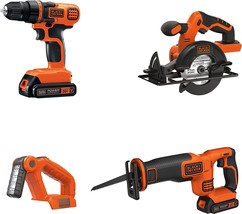 Quantum Pro by Black & Decker 18v cordless drill with charger and