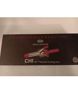 CHI Miss Universe Illuminate Titanium 1.25&quot; Spring Dual Voltage Curling ... - $74.99