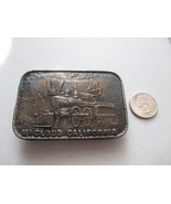 McCloud California Belt Buckle depicting Steam Locomotive - $28.00