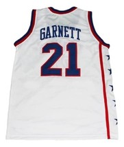 Kevin Garnett #21 McDonald's All American Basketball Jersey Sewn White Any Size image 5