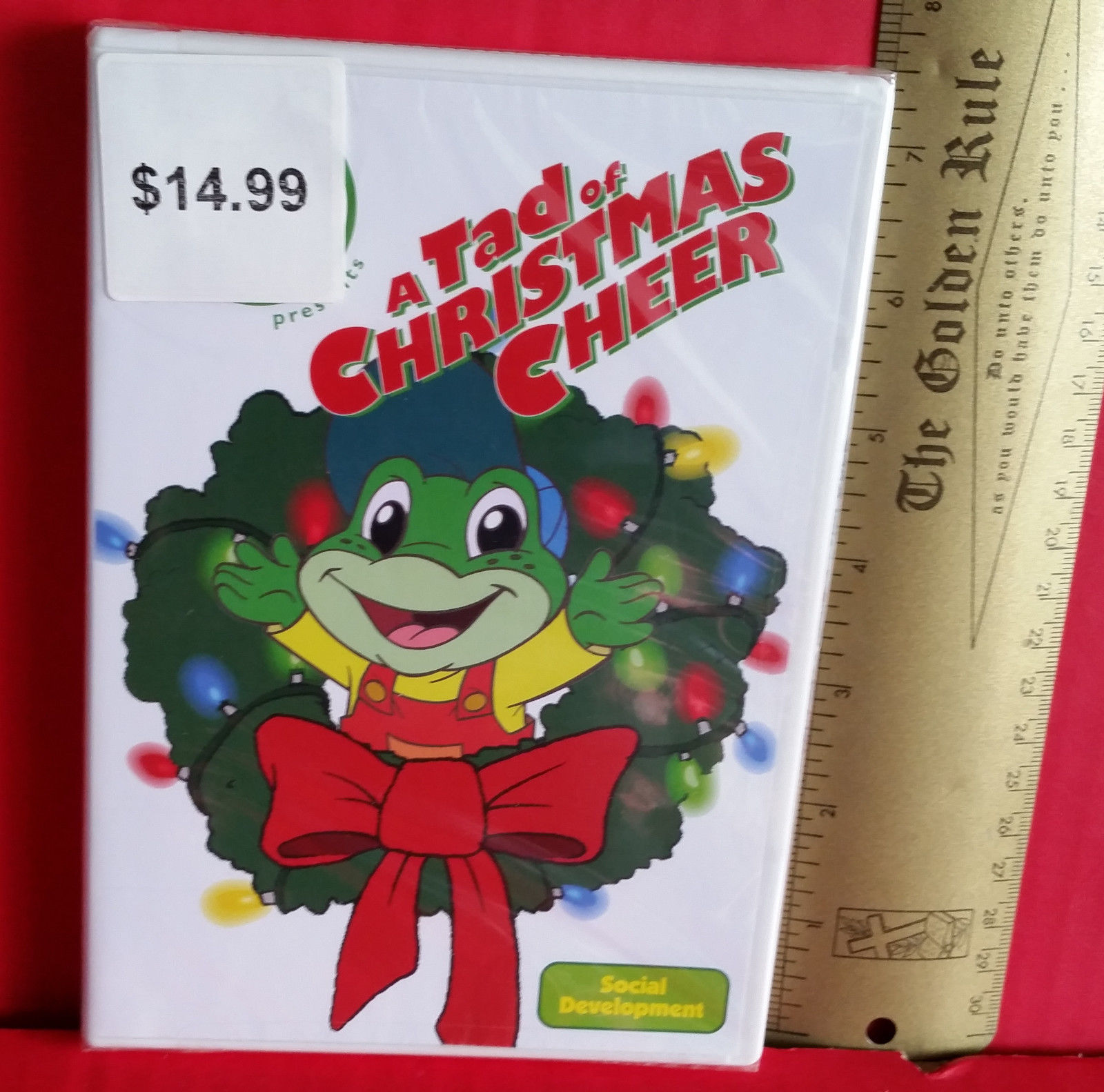 Education Holiday Video DVD A Tad Of Christmas Cheer Leap Frog Sing-A 