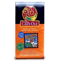 HEB Cafe Ole Houston Blend Decaf Medium Roast Whole Bean Coffee - 3 Pack - $59.37
