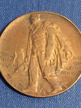 Edward H Harriman Memorial Medal Bronze Token - Duluth & Iron Range Railroad Co. image 3