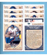 1992 Upper Deck Walter Payton Football Heroes Set Chicago Bears - $30.00